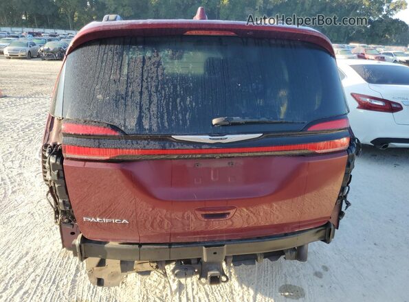 2C4RC1FG9MR556537 2021 CHRYSLER PACIFICA Burgundy Vista trasera