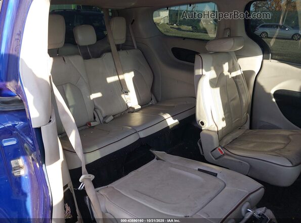2C4RC1GG0LR258732 2020 CHRYSLER PACIFICA Blue VIN კოდის სტიკერის ხედი