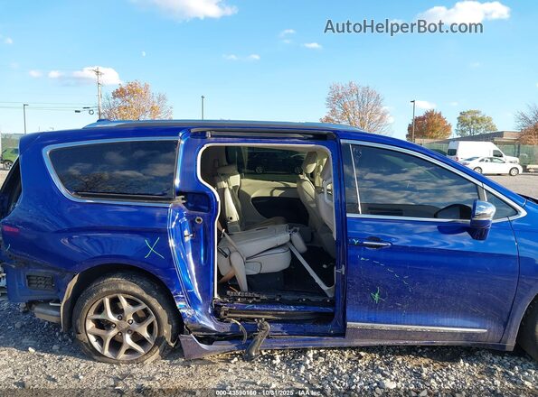 2C4RC1GG0LR258732 2020 CHRYSLER PACIFICA Blue წინა ხედი