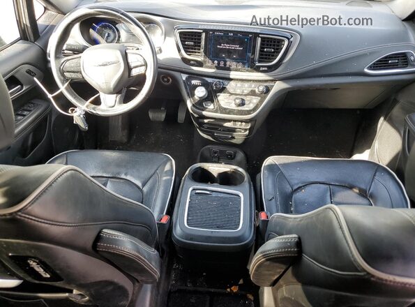 2C4RC1GG4JR333591 2018 CHRYSLER PACIFICA Black Widok deski rozdzielczej
