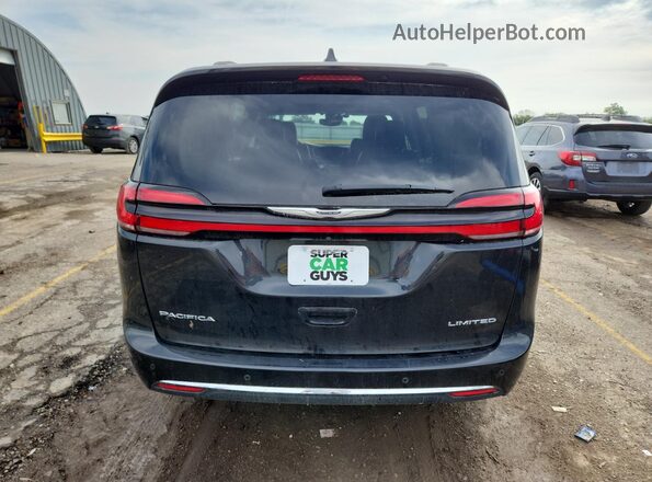 2C4RC1GG5NR114581 2022 CHRYSLER PACIFICA Черный Вид сзади