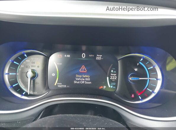 2C4RC1L71LR258003 2020 CHRYSLER PACIFICA Gray Widok tylnych siedzeń