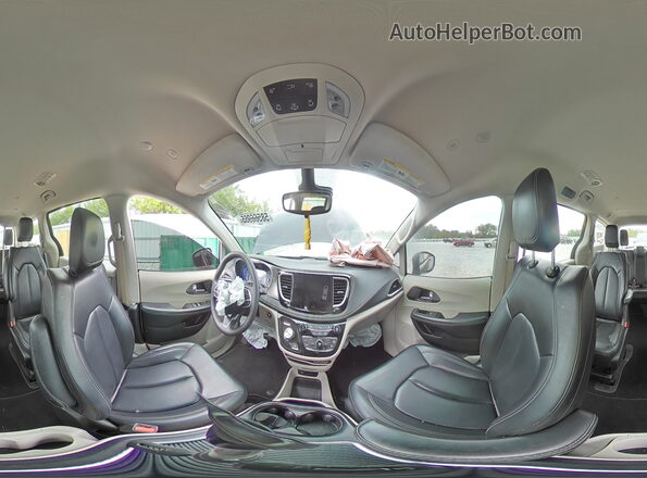 2C4RC1L76PR523083 2023 CHRYSLER PACIFICA Черный Панорамный вид салона 360°