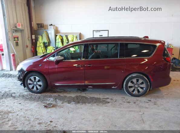 2C4RC1N70JR105526 2018 CHRYSLER PACIFICA Red სალონის 360-გრადუსიანი ხედი
