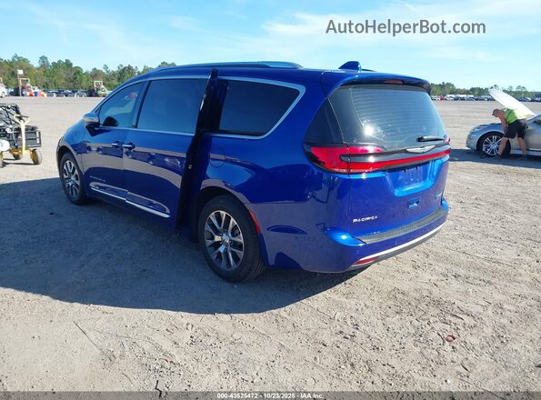 2C4RC1N71MR513926 2021 CHRYSLER PACIFICA Blue Rear left