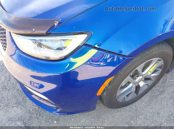 2C4RC1N71MR513926 2021 CHRYSLER PACIFICA Blue Front view