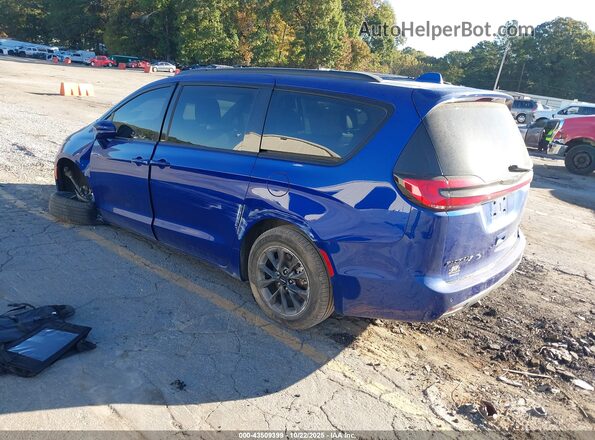 2C4RC3BG3MR569334 2021 CHRYSLER PACIFICA Blue Rear left