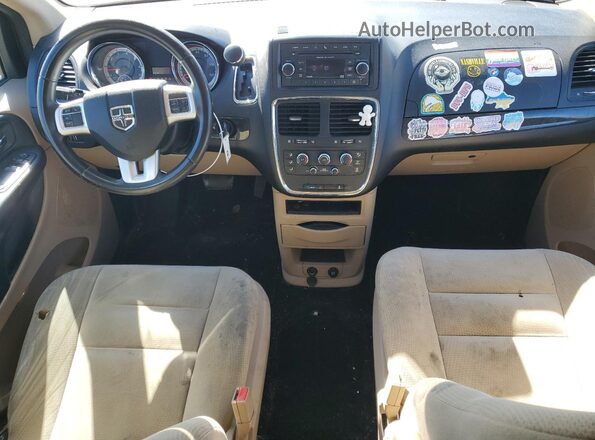 2C4RDGBG0GR311698 2016 DODGE GRAND Белый Вид панели приборов