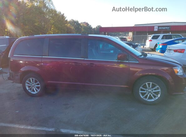 2C4RDGCG0JR264064 2018 DODGE GRAND CARAVAN Burgundy Widok wnętrza 360 stopni