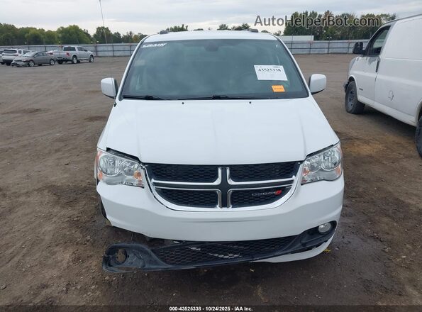 2C4RDGCG0LR175551 2020 DODGE GRAND CARAVAN White Instrument cluster view