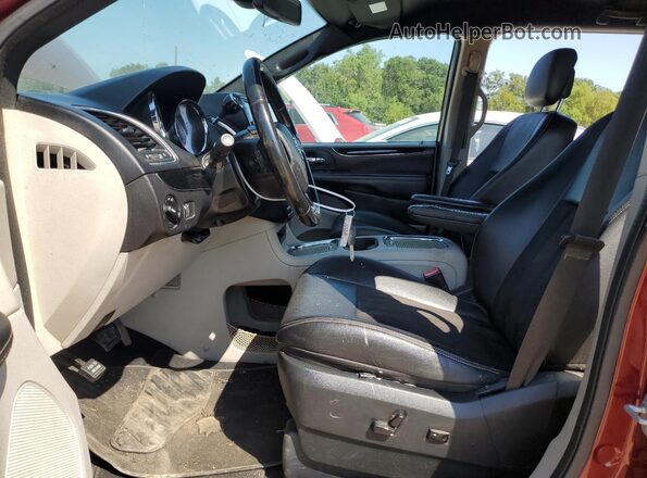 2C4RDGCG1LR169533 2020 DODGE GRAND Burgundy Front interior view