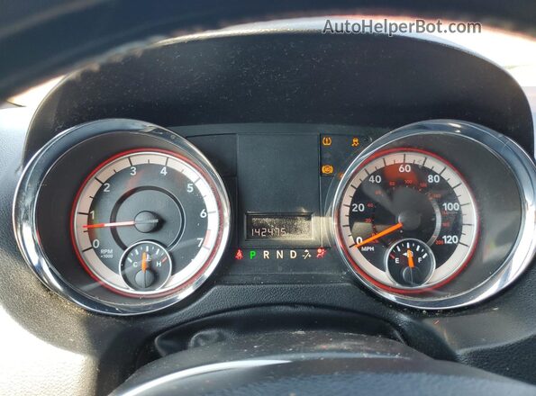 2C4RDGCG1LR169533 2020 DODGE GRAND Burgundy Instrument cluster view