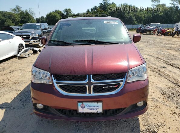 2C4RDGCG1LR169533 2020 DODGE GRAND Burgundy Front view