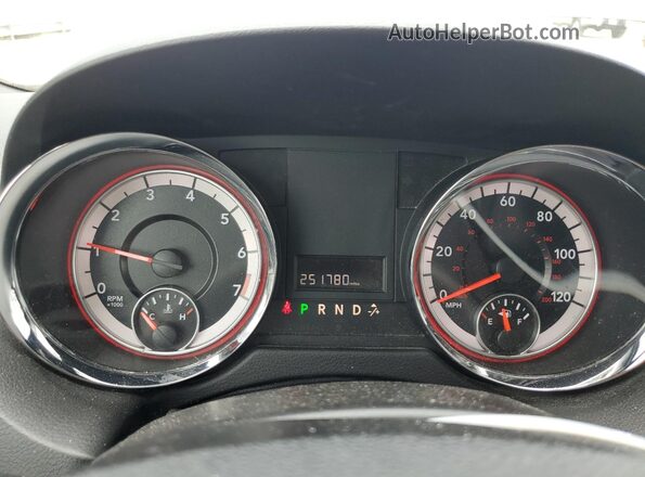 2C4RDGCG1LR174943 2020 DODGE GRAND Серебряный Вид щитка приборов