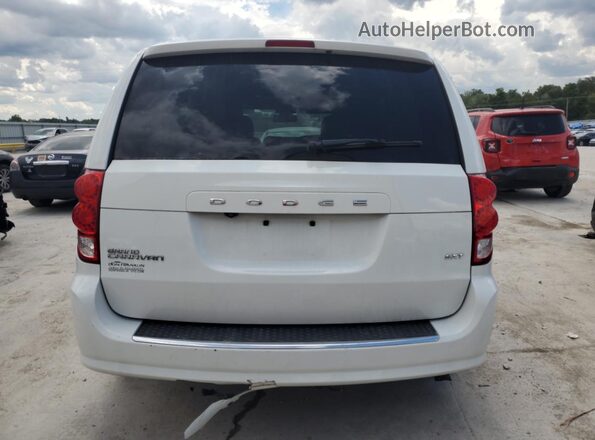 2C4RDGCG1LR207620 2020 DODGE GRAND White Вид ззаду