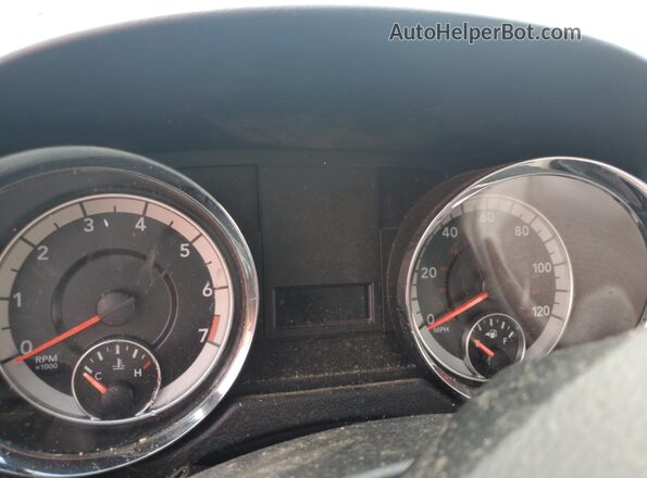 2C4RDGCG1LR207620 2020 DODGE GRAND White Вид щитка приладів