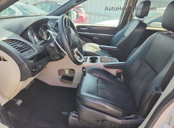 2C4RDGCG1LR212767 2020 DODGE GRAND Белый Вид салона спереди