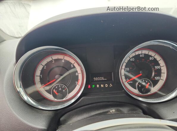 2C4RDGCG1LR212767 2020 DODGE GRAND Белый Вид щитка приборов