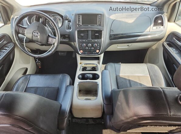 2C4RDGCG1LR212767 2020 DODGE GRAND Белый Вид панели приборов