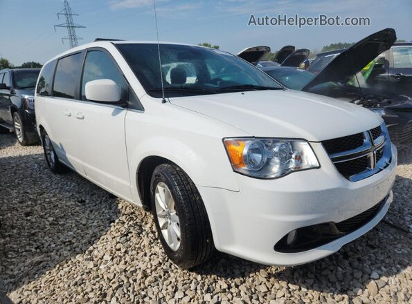 2C4RDGCG1LR212767 2020 DODGE GRAND Белый Передняя правая четверть