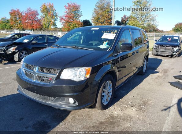 2C4RDGCG6LR153148 2020 DODGE GRAND CARAVAN Black Передня ліва чверть