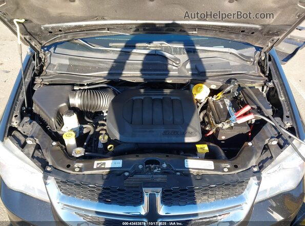 2C4RDGCG6LR153148 2020 DODGE GRAND CARAVAN Black Вид ззаду