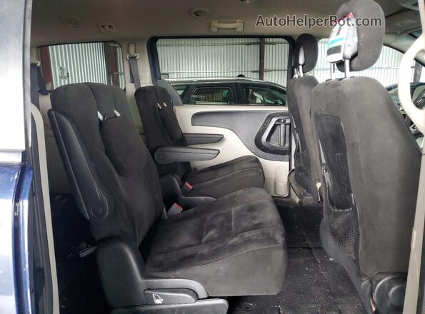 2C4RDGCG7GR210186 2016 DODGE CARAVAN Blue Вид підкапотного простору