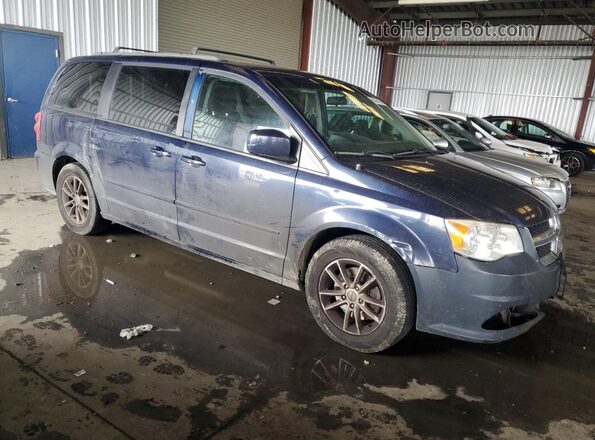 2C4RDGCG7GR210186 2016 DODGE CARAVAN Blue Вид спереду
