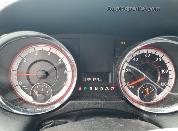 2C4RDGCG7LR201191 2020 DODGE GRAND White Вид щитка приладів