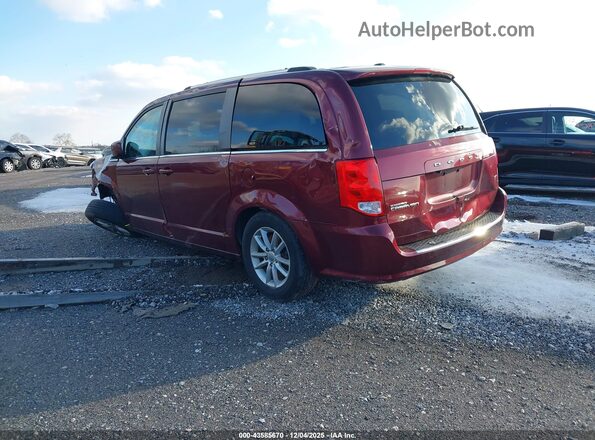 2C4RDGCG7LR206133 2020 DODGE GRAND CARAVAN Maroon უკანა მარცხენა