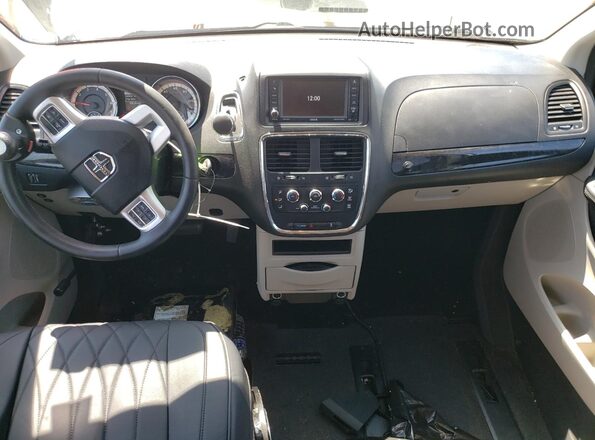 2C4RDGCG8GR335097 2016 DODGE GRAND White Widok deski rozdzielczej
