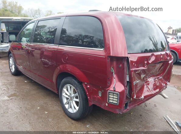 2C4RDGCG8LR253686 2020 DODGE GRAND CARAVAN Burgundy Rear left