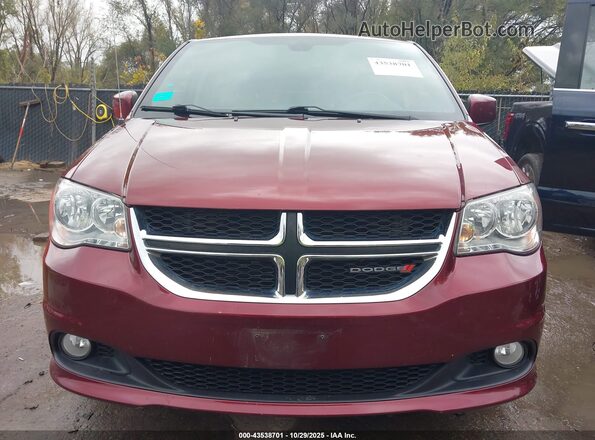 2C4RDGCG8LR253686 2020 DODGE GRAND CARAVAN Burgundy Rear interior view