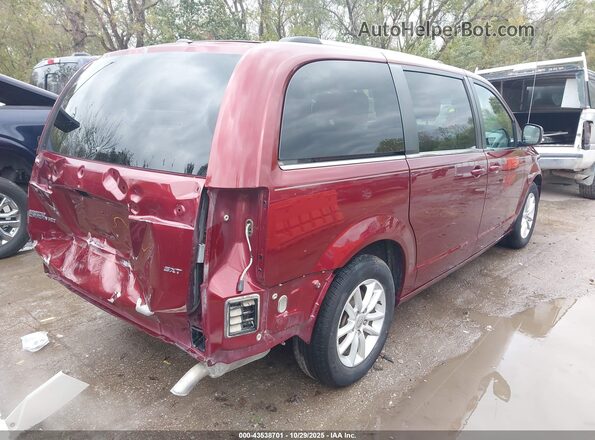 2C4RDGCG8LR253686 2020 DODGE GRAND CARAVAN Burgundy Rear right