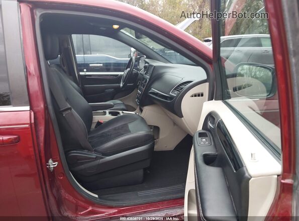 2C4RDGCG8LR253686 2020 DODGE GRAND CARAVAN Burgundy Front interior view
