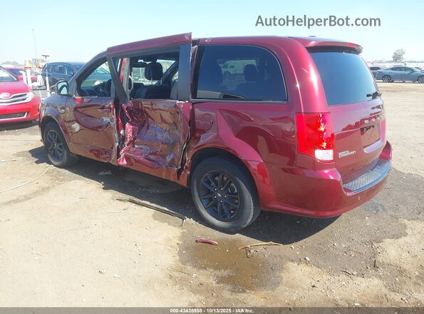 2C4RDGCG8LR255566 2020 DODGE GRAND CARAVAN Red Rear left