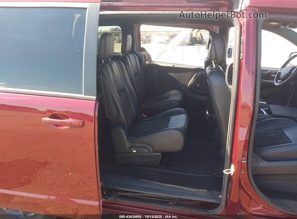 2C4RDGCG8LR255566 2020 DODGE GRAND CARAVAN Red VIN sticker view