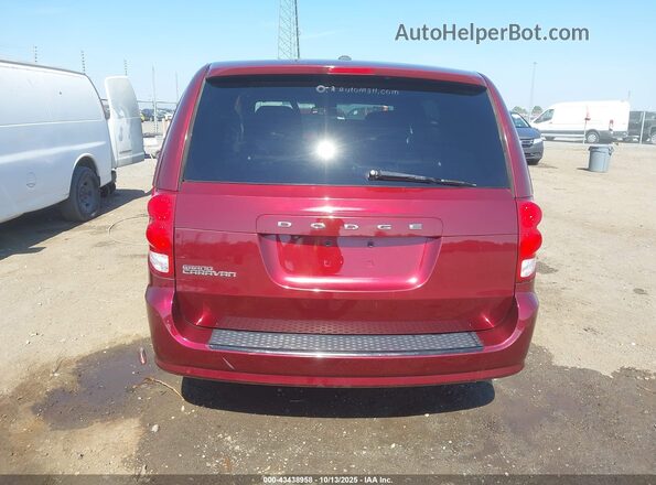 2C4RDGCG8LR255566 2020 DODGE GRAND CARAVAN Red 