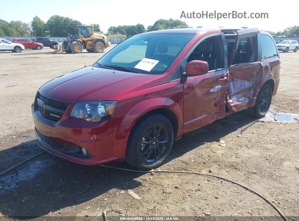 2C4RDGCG8LR255566 2020 DODGE GRAND CARAVAN Red Front left