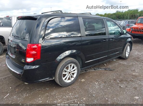 2C4RDGCG9GR151903 2016 DODGE GRAND CARAVAN Black უკანა მარჯვენა
