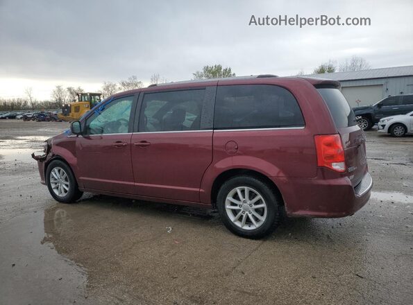 2C4RDGCG9LR161177 2020 DODGE GRAND Бордовый Задняя левая четверть