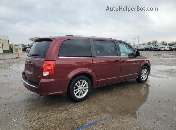 2C4RDGCG9LR161177 2020 DODGE GRAND Бордовый Задняя правая четверть