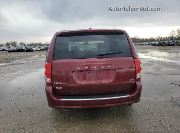 2C4RDGCG9LR161177 2020 DODGE GRAND Бордовый Вид сзади