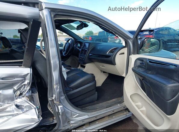 2C4RDGCGXLR179459 2020 DODGE GRAND CARAVAN Silver Vista interior delantera