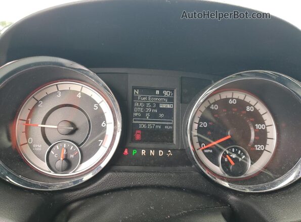 2C4RDGEG3LR178957 2020 DODGE GRAND Gray Instrument cluster view