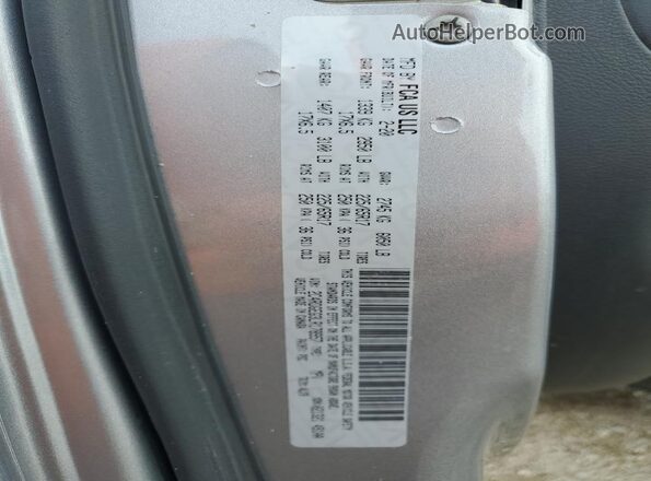 2C4RDGEG3LR178957 2020 DODGE GRAND Gray 360 interior view