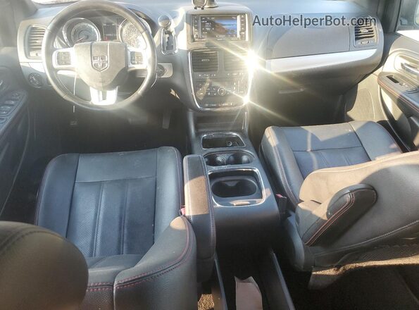 2C4RDGEG6LR198975 2020 DODGE GRAND Burgundy Widok deski rozdzielczej