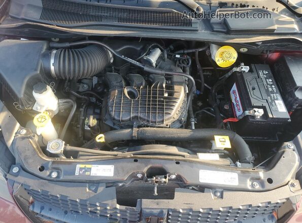 2C4RDGEG6LR198975 2020 DODGE GRAND Burgundy Widok komory silnika