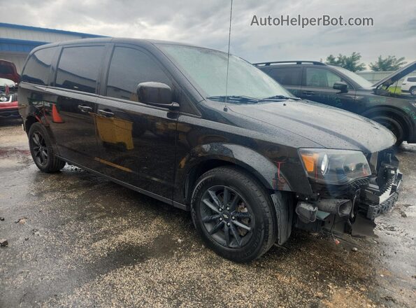 2C4RDGEG7LR213628 2020 DODGE GRAND Black Front right