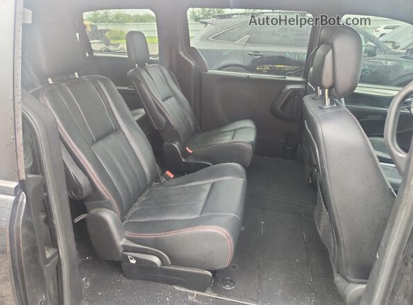 2C4RDGEG7LR213628 2020 DODGE GRAND Black Rear interior view